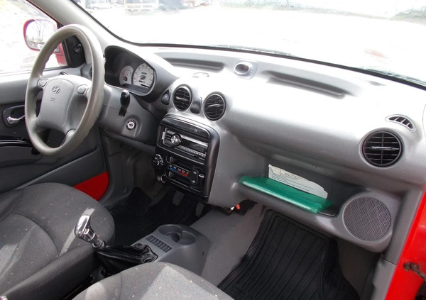 Hyundai Atos cena 4900 przebieg: 149260, rok produkcji 2004 z Łomża małe 232